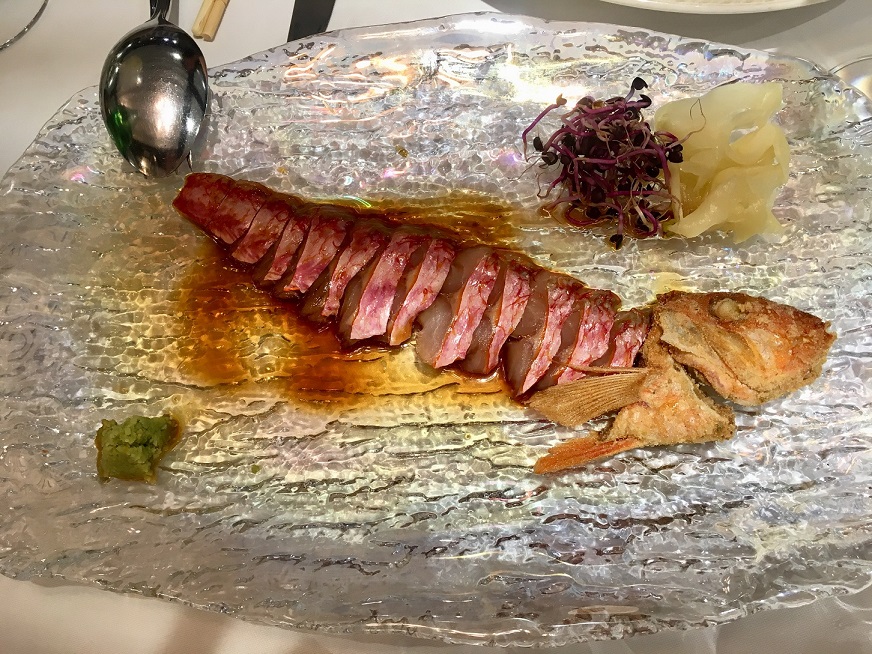 sashimi de salmonete antonio